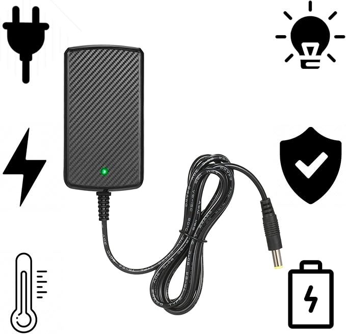 24V Charger for Kids Ride On Car Toys 24 Volt Battery Charger Wrangler SUV Kid Trax Dynacraft Toy Car Jeep ATV Quad Disney Electric Ride-On Charger 24V Battery Charger