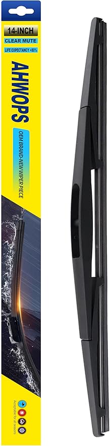 14" Rear Wiper Blades Replacement for Mazda 3 2019-2021, Subaru Forester 2003-2024, Acura MDX 2014-2023 -Back Windshield Wipers (Pack of 1)