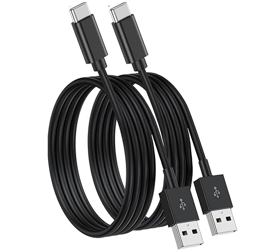2 Pack 3.3Ft iPhone 15/16/17 CarPlay USB C Cable [MFi Certified] - USB-A to USB-C Car Charger Cord for iPhone 17 Air 16 16E 15 Pro Max Plus, iPad USB C Charging Wire for iPad/IPad Pro (Black)
