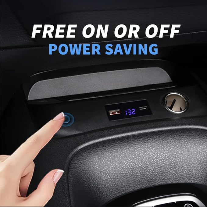 Car Wireless Charger Mount fit for Toyota Corolla 2020-2025,Output of 10W QC 3.0 Fast Charging Compatible with iPhone,Samsung,USB Port 36W Wireless Charging Devices