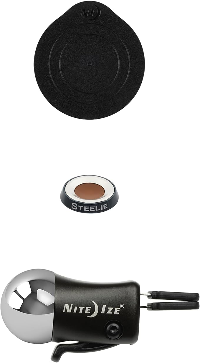 Nite Ize Steelie Original Vent Kit - Magnetic Phone Mount for Car Vents - Car Phone Holder Mount - Car Dashboard and Cell Phone Accessories - Phone Mount with Neodymium Magnets