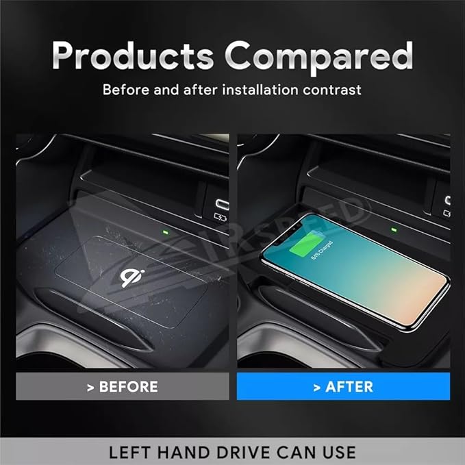 for 2022-2025 Lexus NX 15W Fast Wireless Charger, Car Qi Charging Station Pad Mat fits NX250 NX350 NX350h NX450h