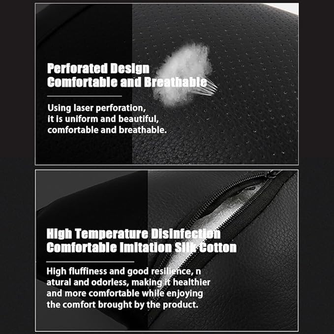 Car Seat Headrest Pillow for Infiniti Q50L/QX50/QX60/ESQ/QX30 Head Support Rest Pillow Lumbar Support Lumbar Pillow Cushion Back Cushion Back Pillow Accessories