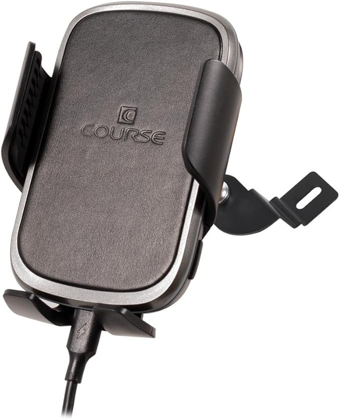 Course Motorsports DirectFit Magnetic Phone Mount and Car Phone Holder for Nissan 350Z (2002-2009) - Automatic Gripping Charger (Black)