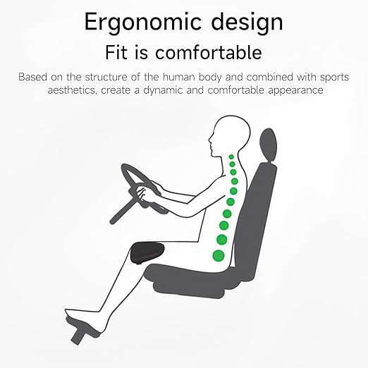 Alcantane style car leg knee pads memory foam car center console knee cushions car leg pads protect knee and leg elbow pads car copilot Universa version (Red line right leg pad)