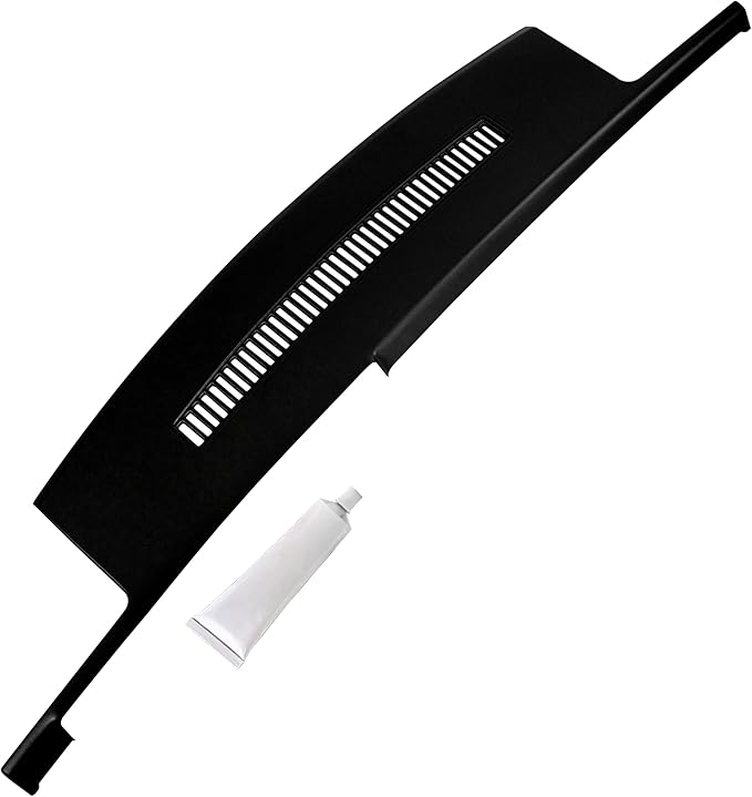 DashSkin Dash Cover Compatible with 1988-1994 C1500 C2500 C3500 K1500 K2500 K3500 Silverado Sierra Tahoe Yukon Suburban in Black - Hard Molded Plastic Dashboard Cap