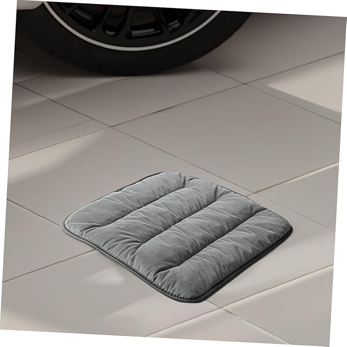 CHILDWEET Soft Plush Travel Car Seat Cushion Lumbar Support for Comfort Antislip Truck Seat Pad