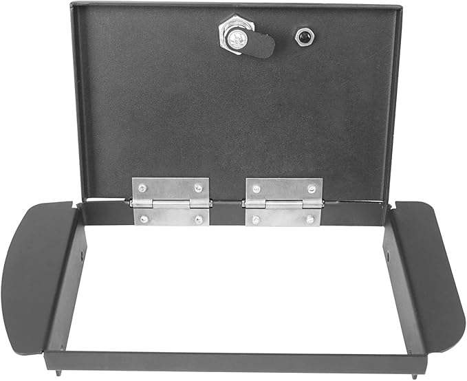 u-Box Tacoma Center Console Safe Lock Box Storage Interior Organizer for 2005-2015 Toyota Tacoma Pickup Trucks Models black
