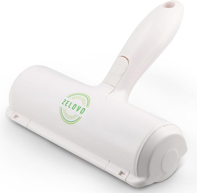 Pet Hair Remover for Furniture – Reusable Lint Roller and Pet Hair Removal Tool for Couch, Carpet, Bedding, Clothes, Car Seats – Multi-Surface Roller for Dog and Cat Fur