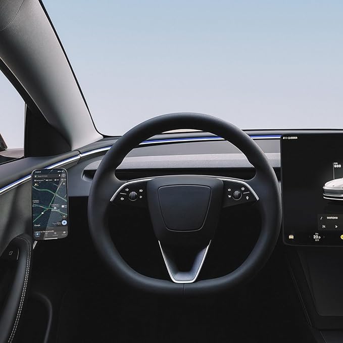 VION Tesla Model 3 Premium Alloy Phone Mount (2026-2024 Model 3-Highland)