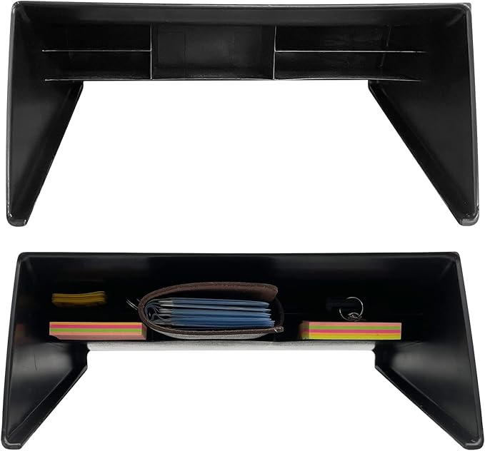 JOJOMARK for VW Atlas and Cross Sport Accessories Center Console Organizer 2018 2019 2020 2021 2022 2023 Insert ABS Armrest Box Secondary Storage (Not fit for 2024)