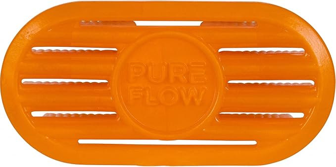 PUREFLOW Cabin Filter Air Freshener with Odor Eliminator – Fits on Most Car, Truck, and SUV Cabin Air Filters - Tropical Peach (1 Pack)