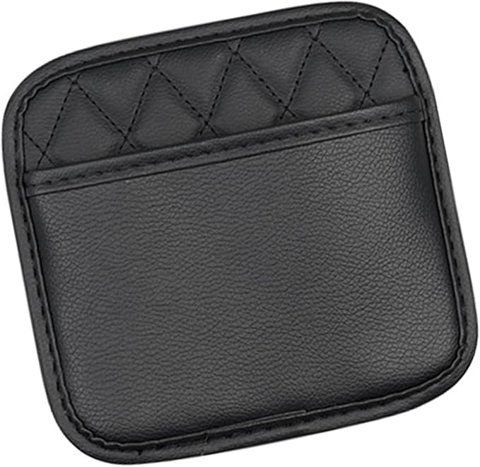 Car Leather Storage Bag Pocket Pouches for Easy Organization in Vehicle Interior Family Professional Use