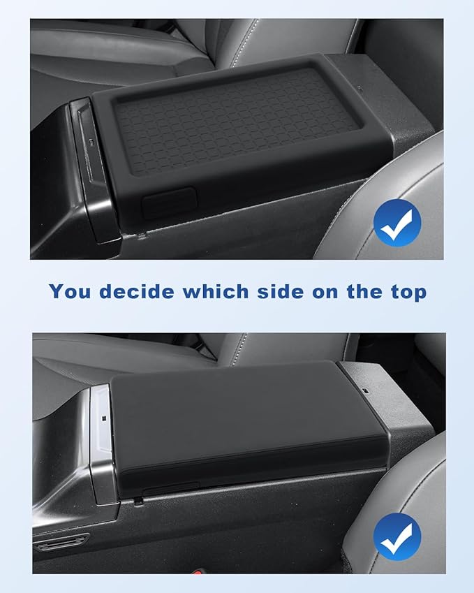 CDEFG for 2026 Toyota RAV4 Center Console Cover for 2026 Toyota RAV4 Accessories Armrest Cover Middle Console Pad with Storage