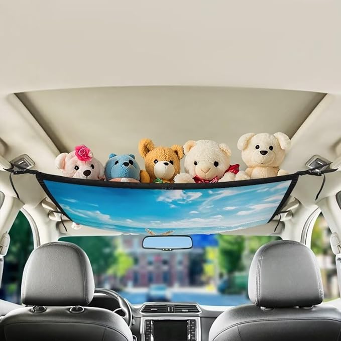 Starfish Beach Car Roof Storage Bag Car Organizer for Car Seat Premium Car Seat Organizer One Size Car Travel Accessories Suitable for Cars, SUVs