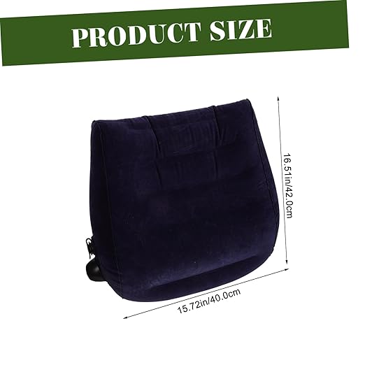 Inflatable Lumbar Pillow Car Seat Cushion for Office Chair Back Support Pillow