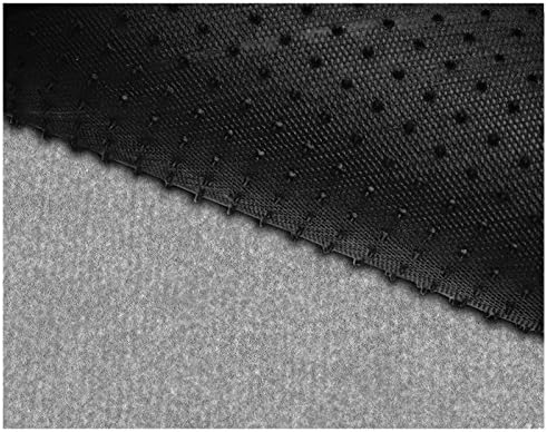 Custom Accessories Universal Carpet Floor Mats for Cars, Trucks, and SUVs, No-Trim Fit for Easy Installation, Anti-Slip Backing, Easy to Clean, Black (4-Piece)