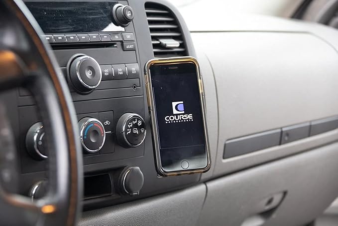 Course Motorsports DirectFit Magnetic Phone Mount and Car Phone Holder for Chevrolet/GMC 1500, 2500, 3500 (2007-2013) - Magnetic Head