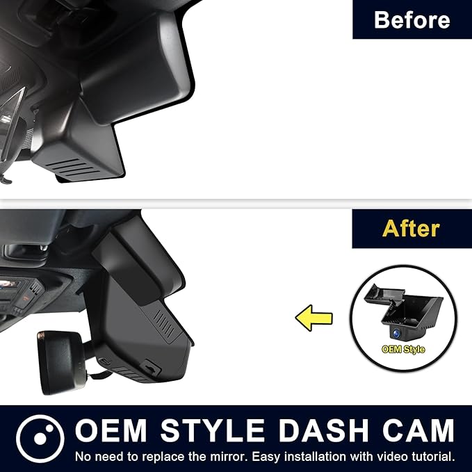 Mangoal 4K Front & 2K Rear 2 Channel HDR Dash Cam, Dual STARVIS 2 IMX678 IMX675, Fit for Ford Bronco 2025 2026(Model B), 5GHz WiFi, GPS, Support 512GB Max(Additional Purchases)