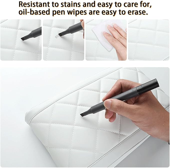 Upgrade Car Console Armrest Pad,Car Armrest Cushion with Comfortable Memory Foam,Premium PU Leather Car Armrest Cover,Universal Car Center Console Pillow,Car Accessories(Black3)