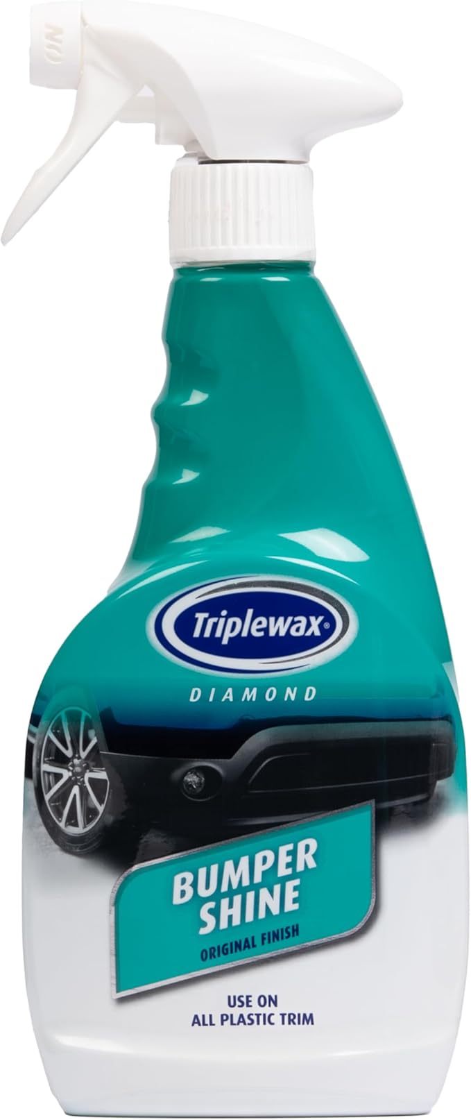 Bumper Shine – Plastic & Rubber Trim Restorer, Protects and Renews Faded Exterior Surfaces, 17 fl oz