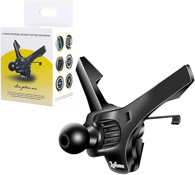 Universal Air Vent Clip for Car Mount,Sturdy Vent Grip for Most Car Phone Holder&Wireless Car Charger-Only Vent Clip for Replace/Upgrad(Compatible with Joint Ball Diameter 0.67 in/17mm)