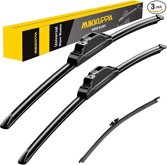MIKKUPPA 22"+22"+11" Wiper Blades, Replacement for 2018-2025 Ford Expedition Lincoln Navigator Original Factory Quality Front Rear Wipers- All Season Wiper Blades, Pack of 3