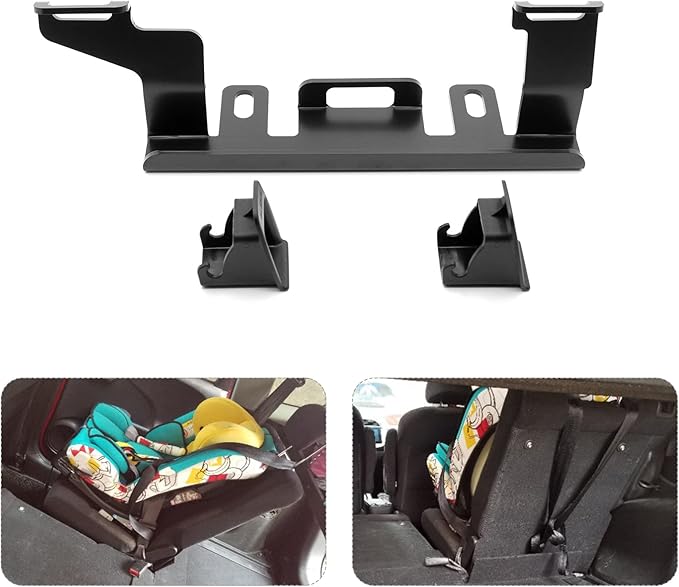 Car Bracket, Car Child Safety Seat Belt Bracket Mount Base ISOFIX Interface Mount Bracket Car Seat Restraint Anchor Mounting Kit Replacement for FIT GK5 2013-Now Right Side (Co-Pilot Rear Seat)
