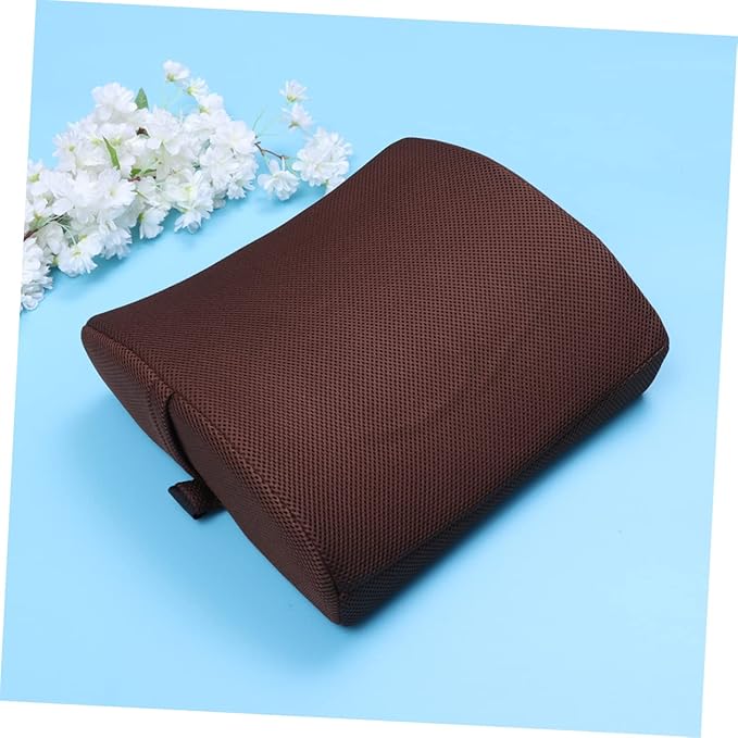 Alipis Lumbar Support Pillow for Men Office Chair Pillow Car Seat Cushion Slow Rebound Waist Protection
