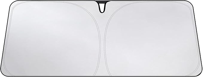 EcoNour Windshield Sunshade Compatible for GMC Hummer EV 2022-2023 2024 2025, Sun Visor for Front Windshield & Window Sun Shade Cover, UV Heat Blocker & Protector, Car Accessories