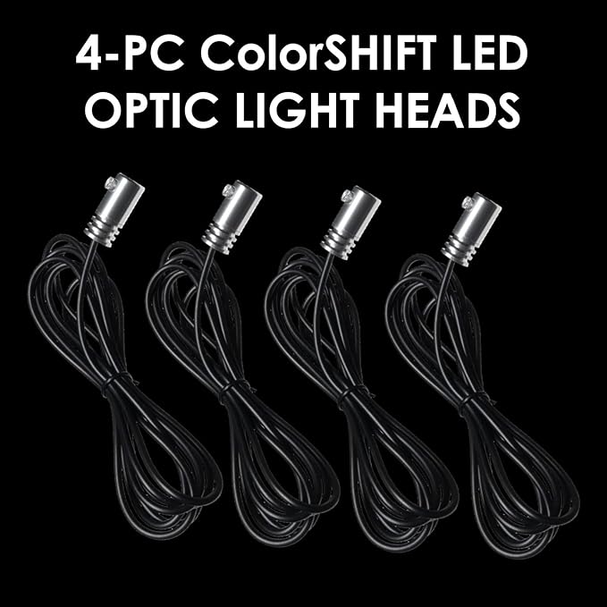 ORACLE Lighting 4236-333 ColorSHIFT Fiber Optic LED Interior Kit fits 2018 2023 Wrangler JL/Gladiator JT - Quality Materials - Integrated Edge for Easier Installation