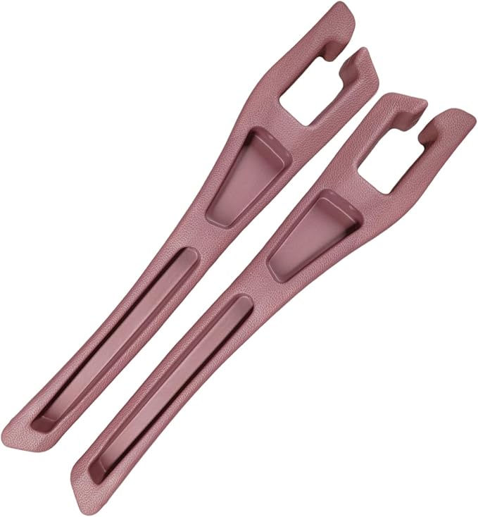 2PCS Car Seat Gap Filler Organizer, Car Center Console Side Plug with Storage Slot Prevent Falling, Multifunctional Vehicle Interior Phone Holder Accessories for Cars, Trucks, SUVs (Red)