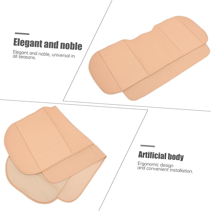 ABOOFAN Wedge Car Seat Cushion Lumbar Pillow Car Seat Pad for Back Support Pads for Front Comfort