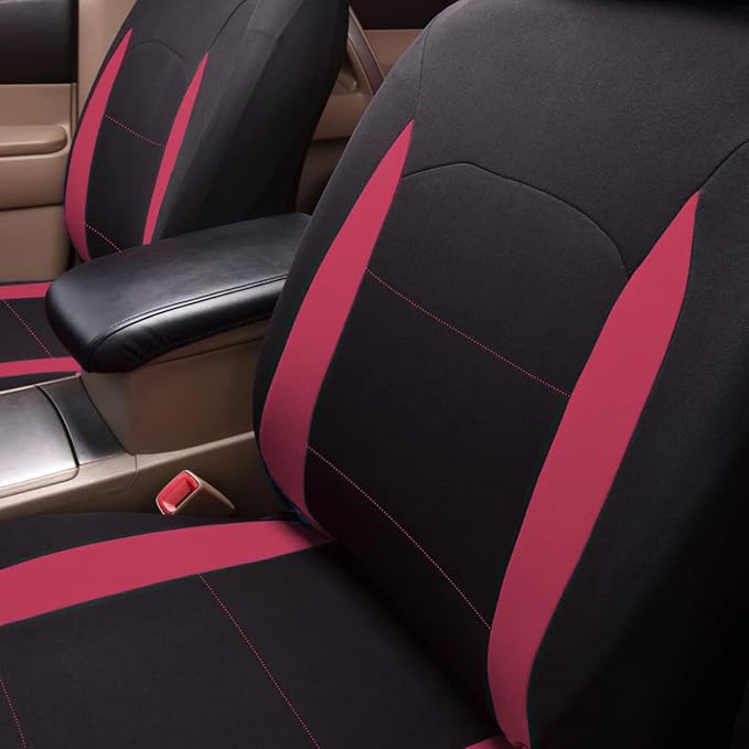 Flying Banner Car Seat Covers Front Seats Rear Bench Polyester car seat Protectors Easy installations Rear Bench Split Classic Man Lady Truck