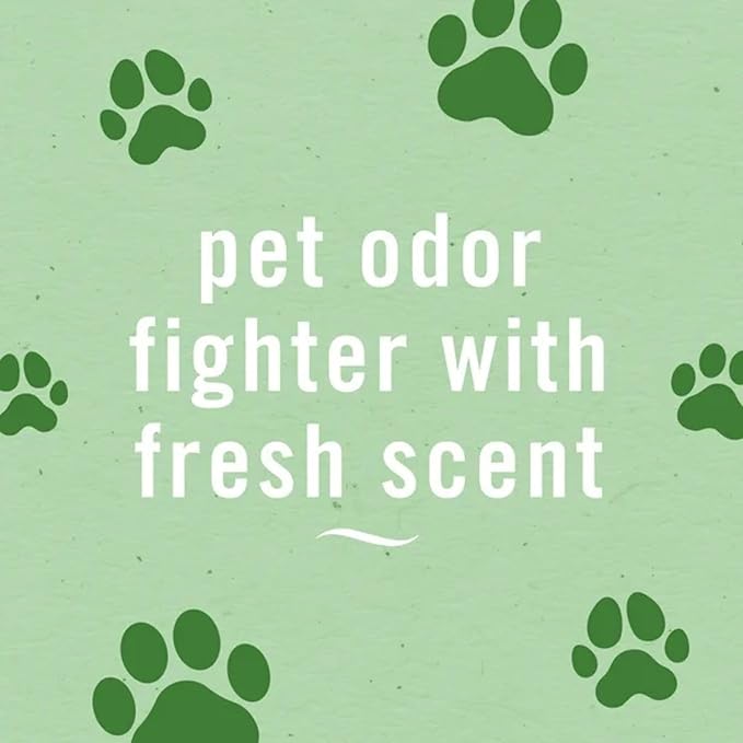 Febreze Car Pet Odor Eliminator, Air Freshener Vent Clip, Up to 30 Days Freshness, Fresh Scent