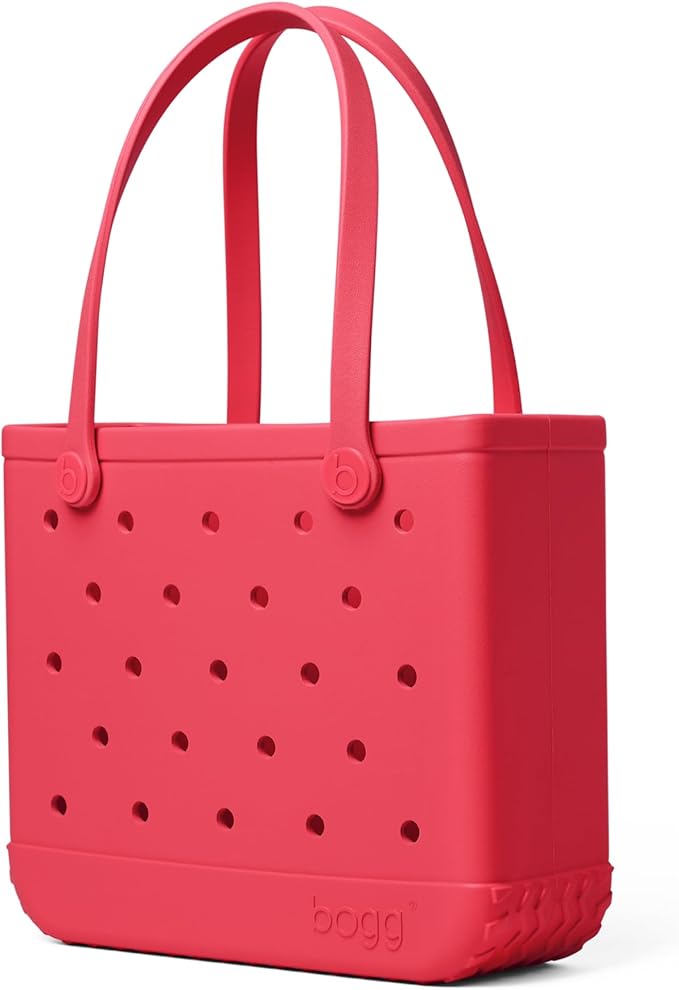 BOGG BAG Medium Tote – 15” x 12.5” x 5” – Durable, Washable, Tip-proof – Beach, Pool, Boat, Work, Sports (Citrus Sorbet)