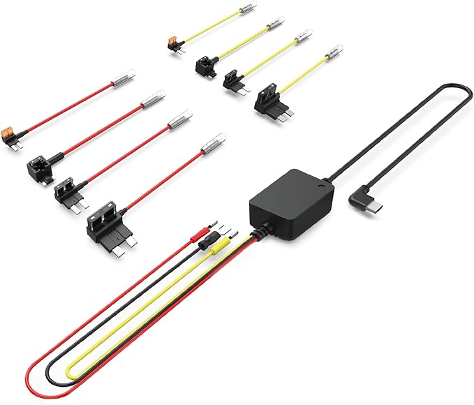KENWOOD CA-DR1130 Hardwire Kit for Dash Camera Models DRV-A310W, DRV-A510WDP, DRV-A610WDP
