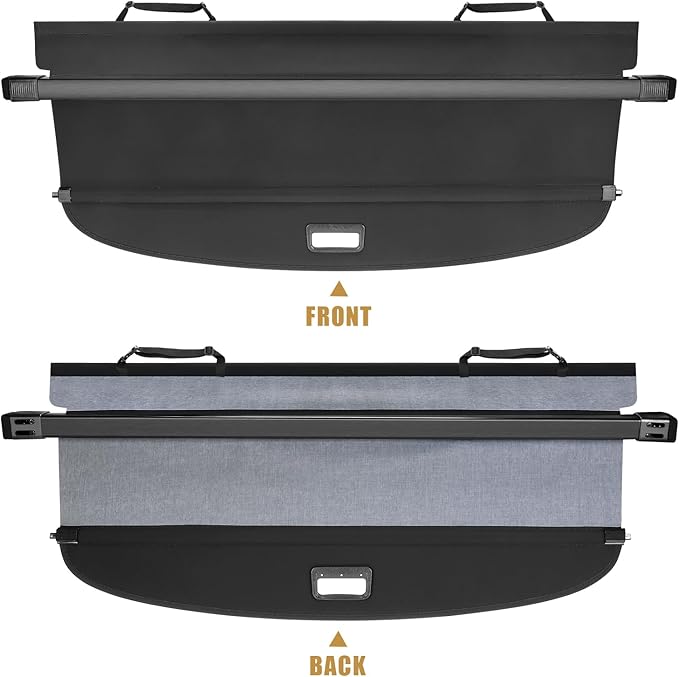 Cargo Cover No Gap Fit for 2020-2025 Subaru Outback Retractable Trunk Rear Security Cover Shielding Shade Trunk Cover No Gap