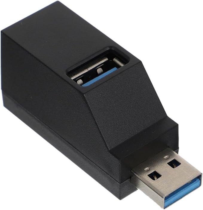ARTIBETTER USB Hub Adapter Ports Portable USB Splitter for Laptop Design for Mouse Keyboard and Printer Compact and Expander