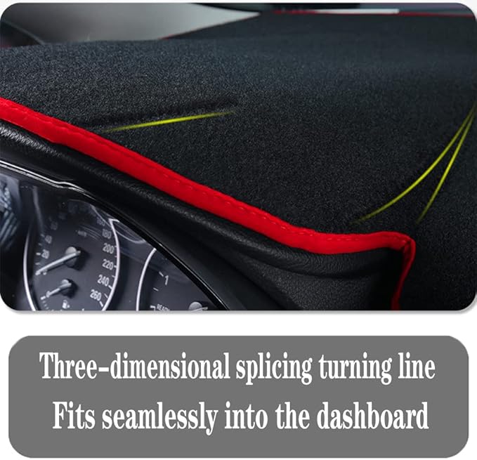 Dashboard Cover for Ford Edge 2021-2025,Polyester Dash Covers mat,Car Dash Board Protecter Cover,Interior Dash Covers Pads,Blue