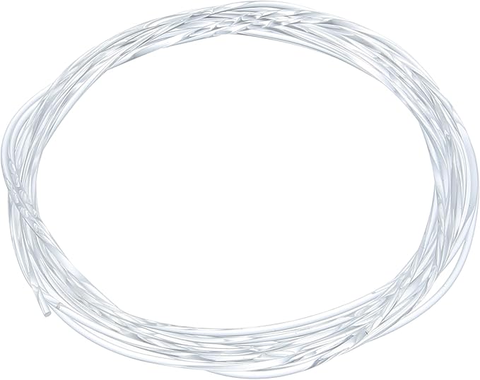 ACROPIX 2mm 0.08" 5m 16.40ft Universal Glow Optic Fiber Cable Car Light Decoration Clear - Pack of 1