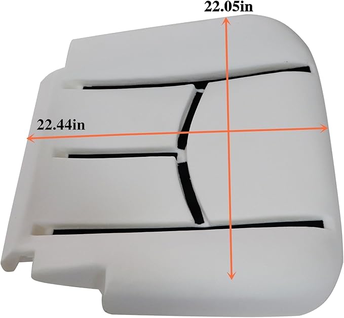 Driver Side Bottom Seat Foam Cushion Replacement Pad Compatible with Chevy Silverado Avalanche Tahoe GMC Sierra Cadillac Escalade 2003 2004 2005 2006 2007