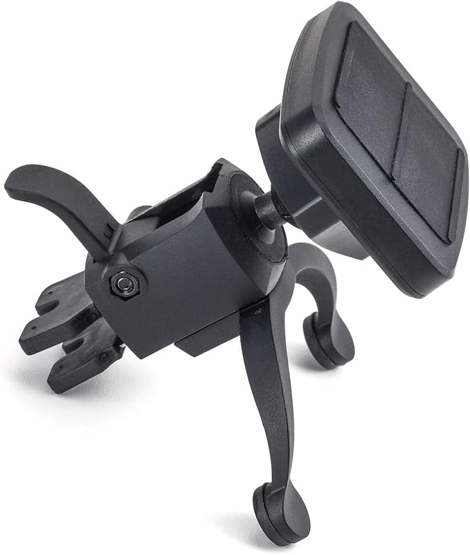 Dockem VentPro Magno Mount 3.0 Series: Magnetic Car Mount for Vents with Custom Metal Plates, Magnet Head, and Swivel Ball Socket
