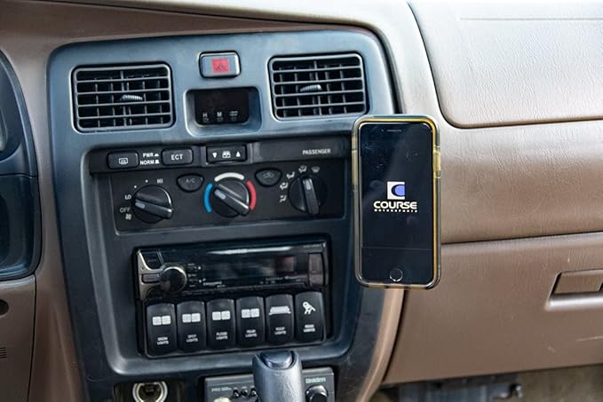 Course Motorsports Direct Fit Phone Mount - Toyota 4Runner (1999-2002) Compatible with All Phones - Magsafe Compatible Magnetic