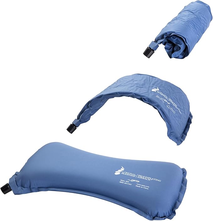OPTP The Original McKenzie Self-Inflating AirBack Travel Lumbar Support Pillow