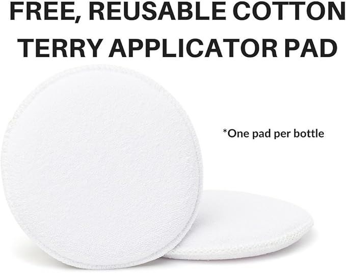 Leather Milk Conditioner and Cleaner for Furniture, Cars, Purses and Handbags. All-Natural, Non-Toxic Conditioner Made in the USA. Leather Care Liniment No. 1. 2 Sizes. Includes Premium Applicator Pad