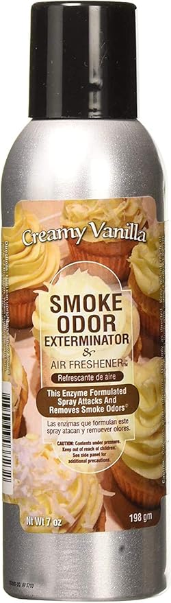Tobacco Outlet Products - Creamy Vanilla and Lavender With Chamomile Smoke Odor Exterminator 7oz Sprays 2 Pack (1 Each)