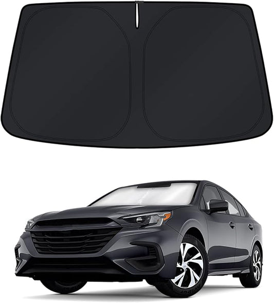 KUST Windshield Sun Shade for Subaru Legacy 2020-2022 2023 2024 2025 Window Accessories Shade Sun Cover Foldable Blocks UV Rays