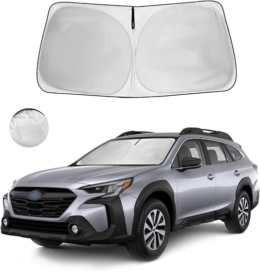 Windshield Sun Shade Custom Fit 2025-2020 Subaru Outback, Window Sunshade for Outback (Base, Premium, Limited, Touring) Accessories, Sun Visor UV Protector Heat Shield Cover, Keep Car Cool