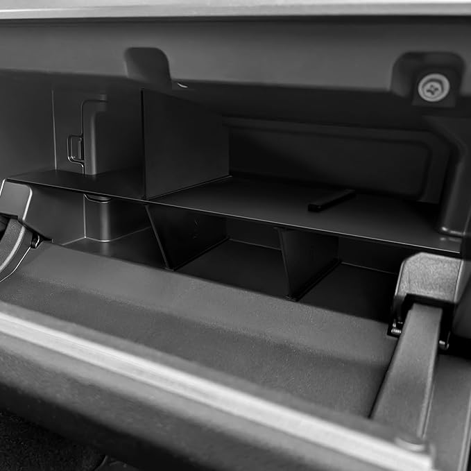 Hellet Glove Box Organizer Compatible with Toyota 2025 2026 4Runner Accessories Center Console Organizer Insert Compartment Tray